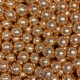 Crispy chocolade ballen vintage goud 100g